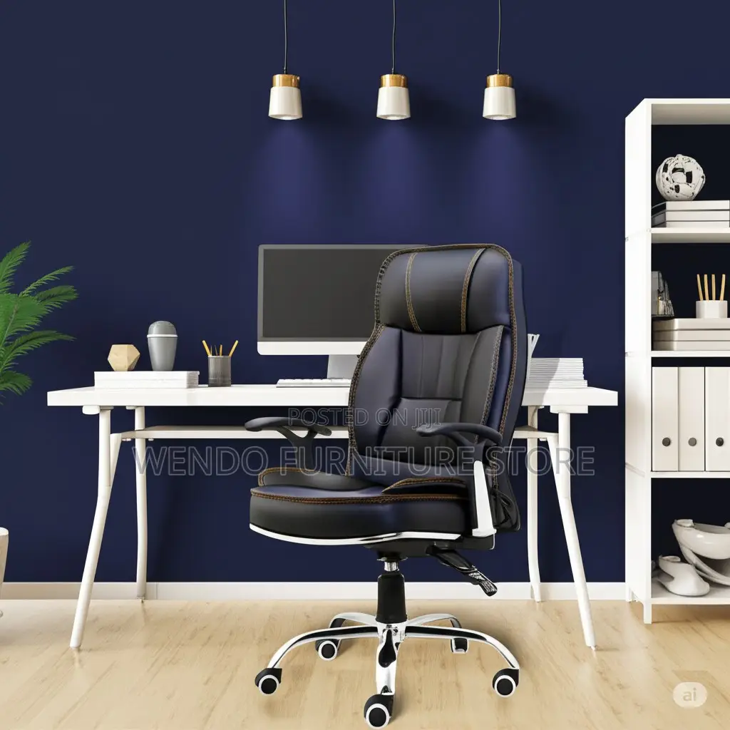 Office Chairs; Executive Leather Recliner C44-L8 Office Chairs