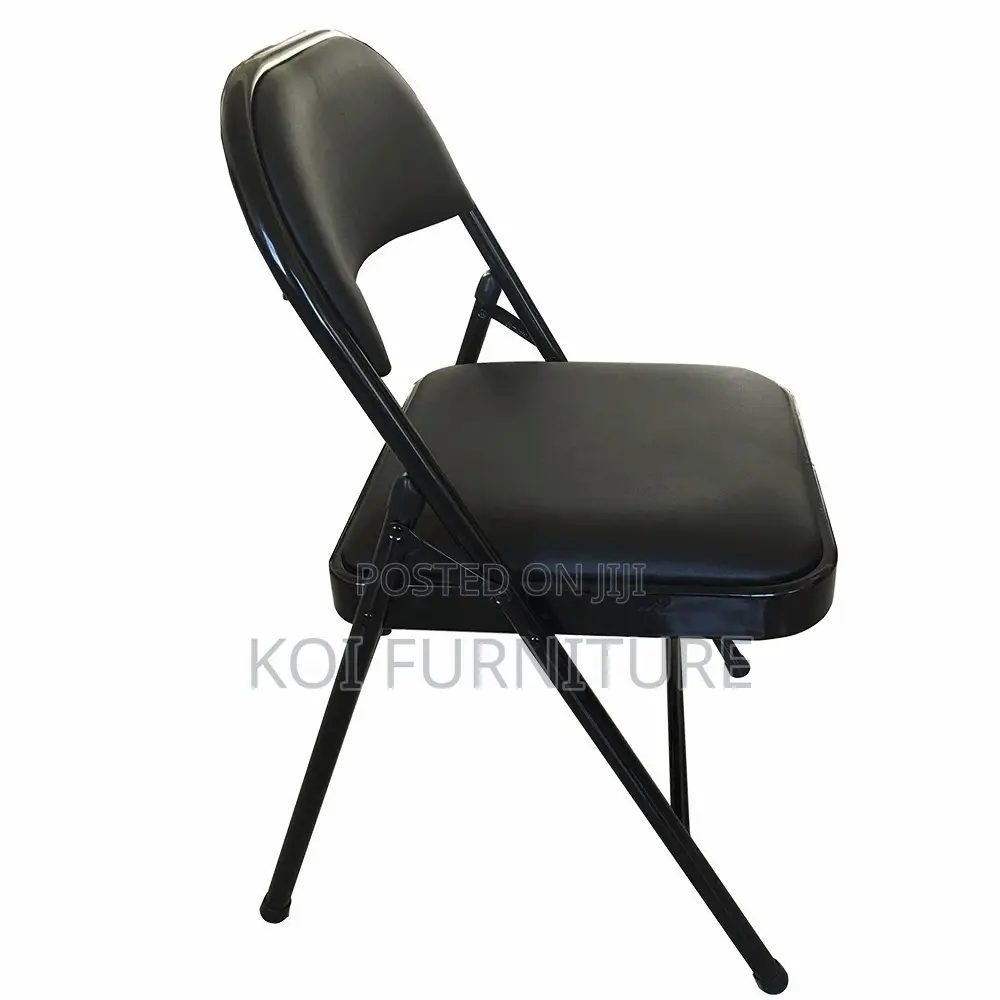 Office Chair : Padded Metal Office Folding Chair