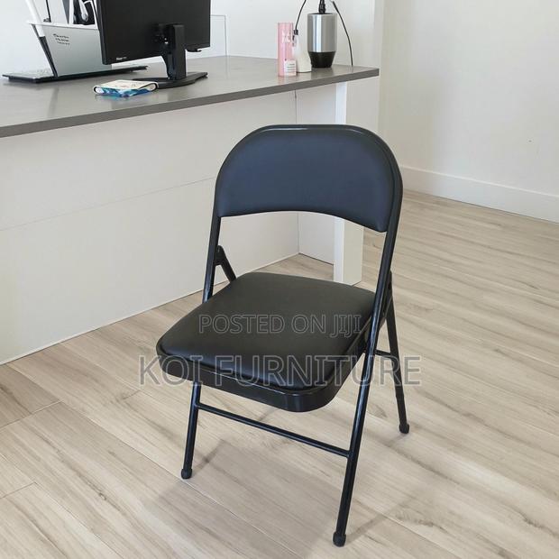 Office Chair : Padded Metal Office Folding Chair - thumbnail 8