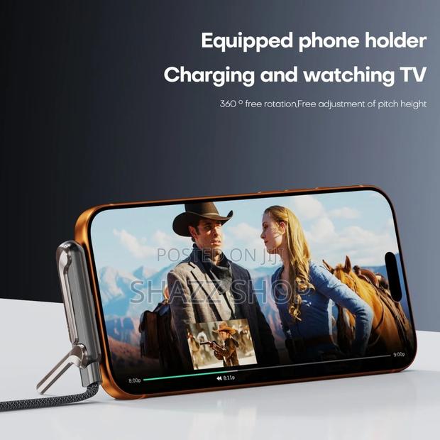 2-in-1 Invisible Holder Charger Cable - thumbnail 2