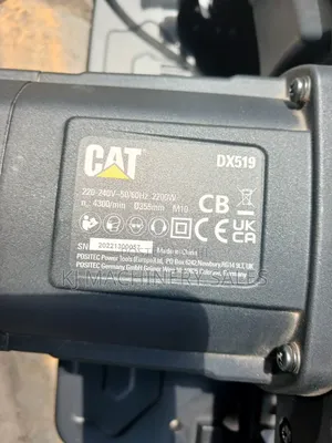 Cat Dx519 Heavy Duty Electric Cut-Off Saw / Metal Cutter