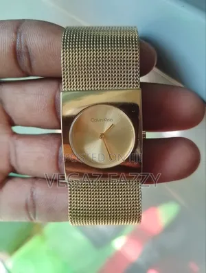 Calvin Klein Gold Mesh Watch K2u354.26