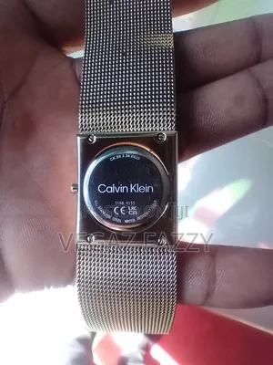 Calvin Klein Gold Mesh Watch K2u354.26
