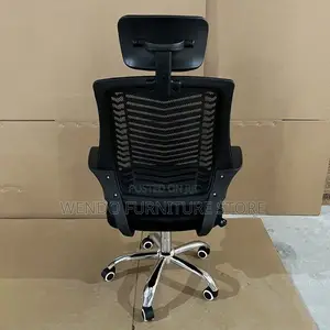 Office Chairs; Fabric Headrest Adjustable Office Chairs