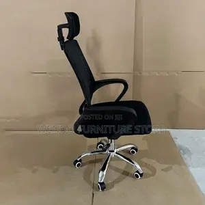 Office Chairs; Fabric Headrest Adjustable Office Chairs