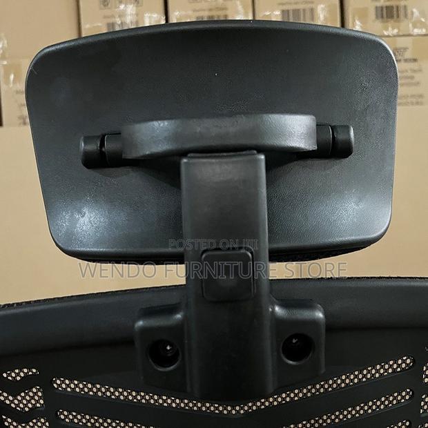 Office Chairs; Fabric Headrest Adjustable Office Chairs - thumbnail 6