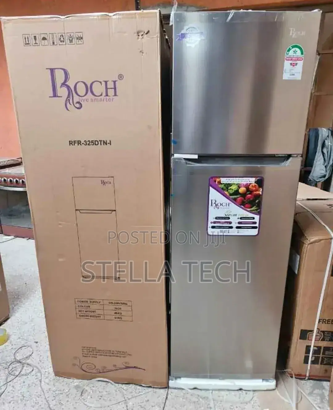 Roch Refrigerator Double Door Refrigerator