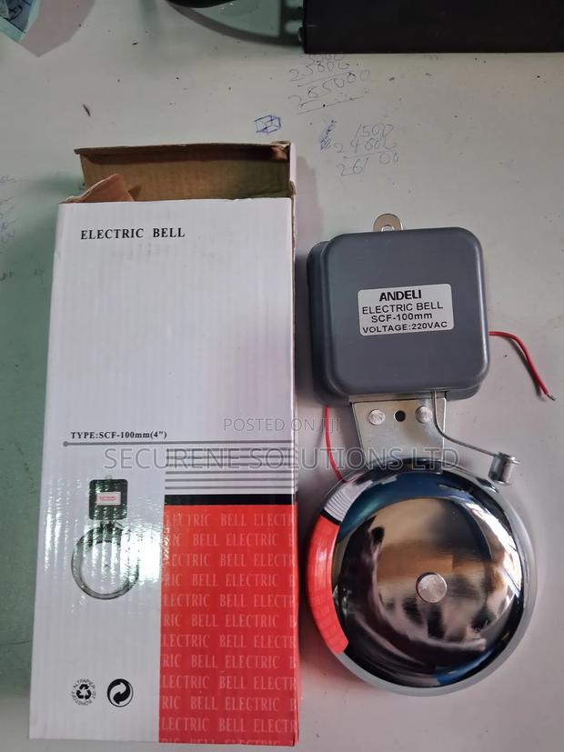 Electric SCH Bell Gong 100mm Andeli - thumbnail 3
