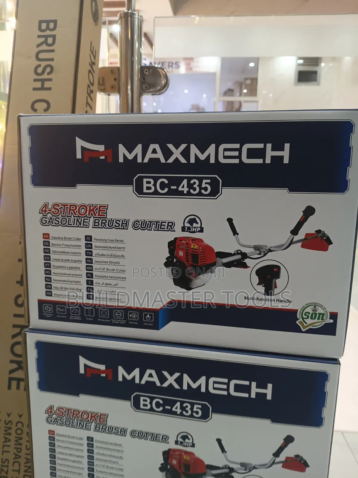Maxmech Bc-435 4-Stroke Gasoline Brushcutter