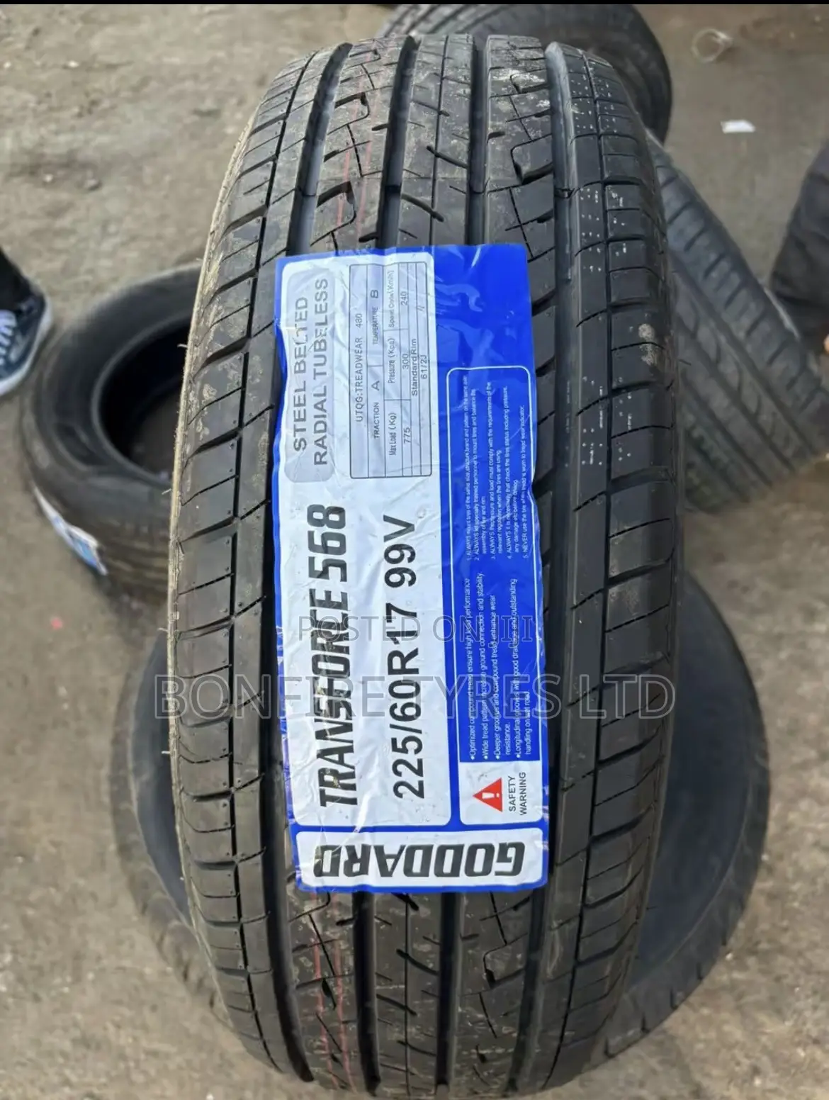 225/60r17 Goddard