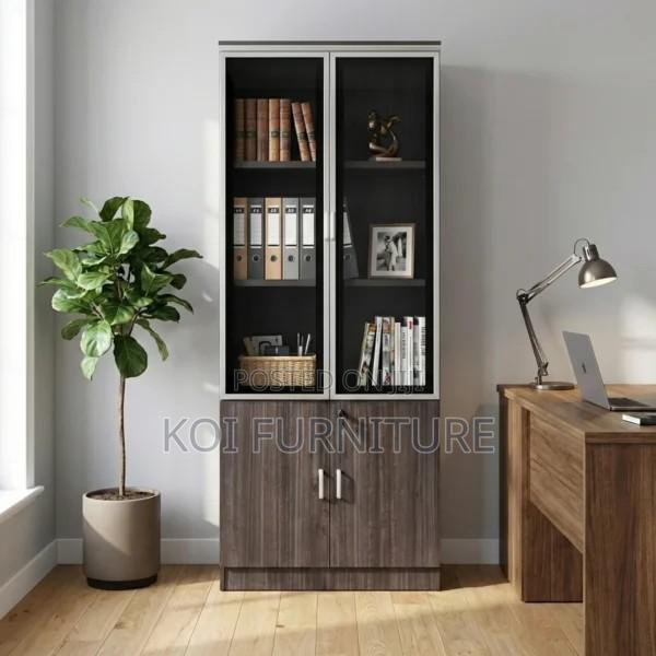 Office Cabinet : 2-Door Modern Executive Office Cabinet - thumbnail 5