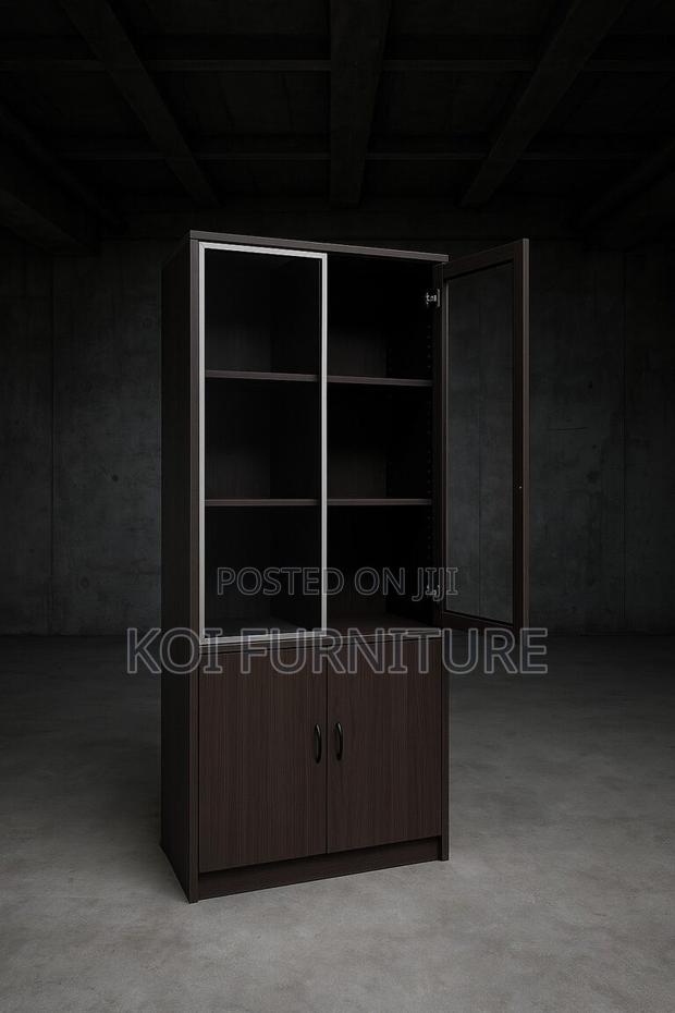 Office Cabinet : 2-Door Modern Executive Office Cabinet - thumbnail 7
