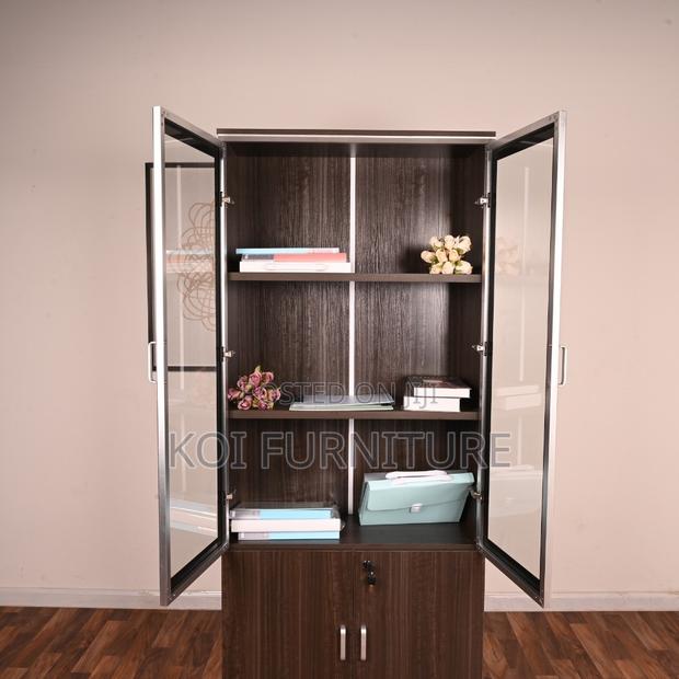 Office Cabinet : 2-Door Modern Executive Office Cabinet - thumbnail 12