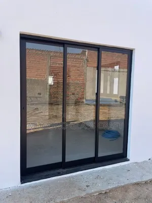Brand New Aluminium Sliding Doors and Glasses