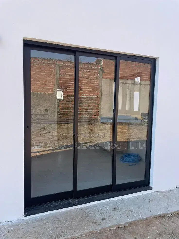 Brand New Aluminium Sliding Doors and Glasses