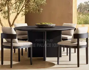 Dining Table: Leisure Wooden Table for Home Office Use