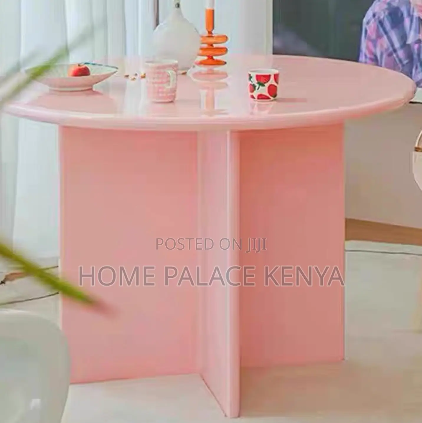 Dining Table: Leisure Wooden Table for Home Office Use