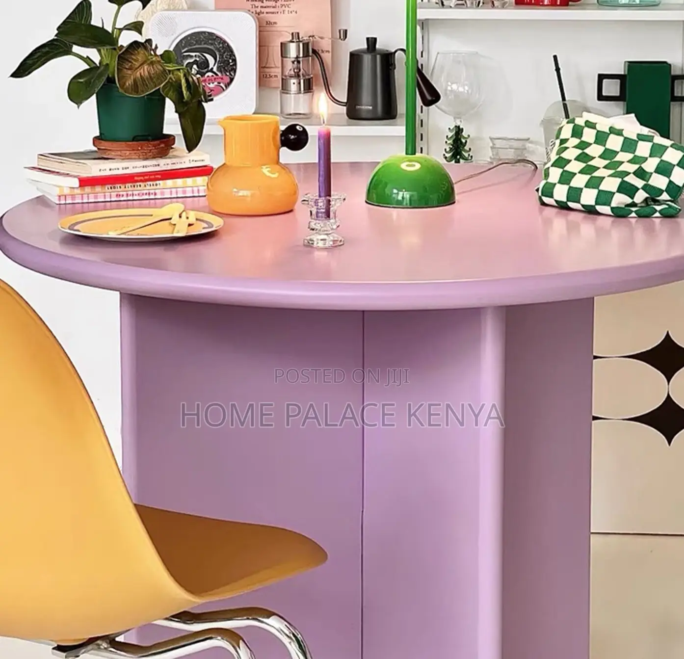 Dining Table: Leisure Wooden Table for Home Office Use