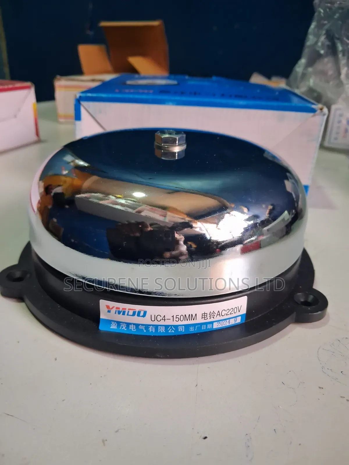 Electric SCH Bell Gong 150mm Round Ymdo