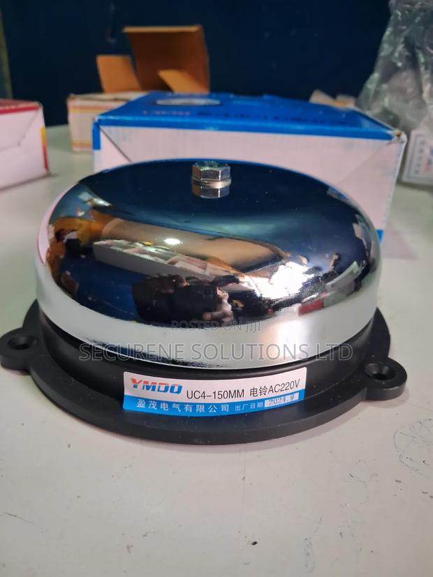 Electric SCH Bell Gong 150mm Round Ymdo - main view