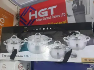 8pieces Edenberg Stainless Steel Cookware Set