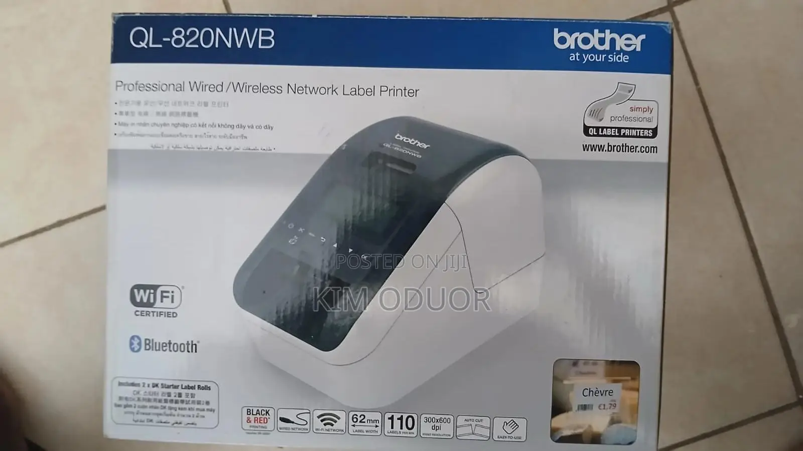 Ql-820nwb Brother Printer