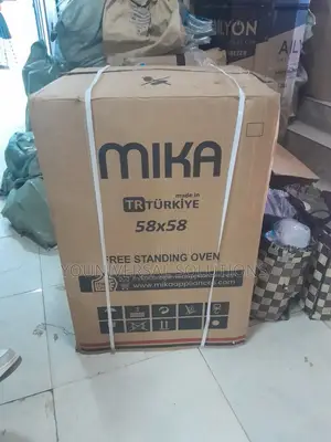Mika Standing Cooker 58x58cm 3gas + 1electric Hotplate With Electric