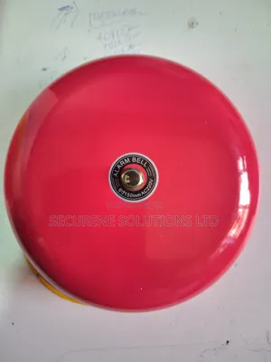 Red Electric SCH Bell 150mm/Fire Bell Round