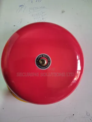 Red Electric SCH Bell 150mm/Fire Bell Round