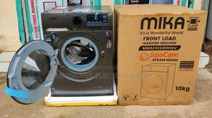 *Mika Washing Machine 10kg Front Load Wash and Spin