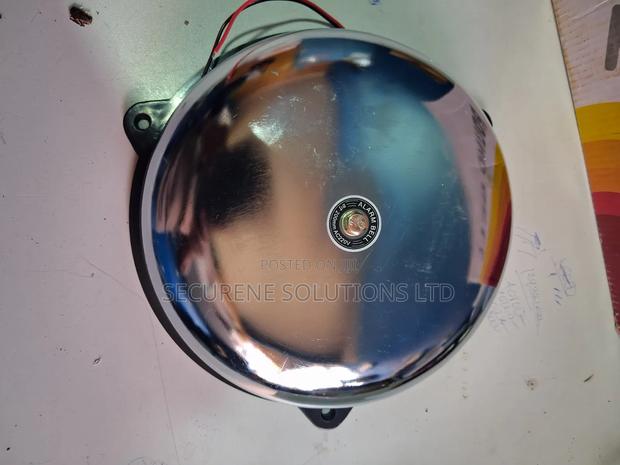 Electric SCH Bell 200mm Round Silver