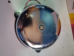 Electric SCH Bell 200mm Round Silver