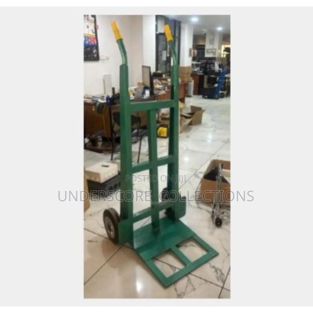 Two-Wheeled Material Trolley, Sometimes Referred to as a "Jua Kali" - main view