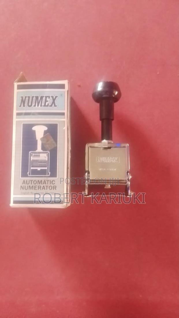 Numex Automatic Numbering Machine - main view