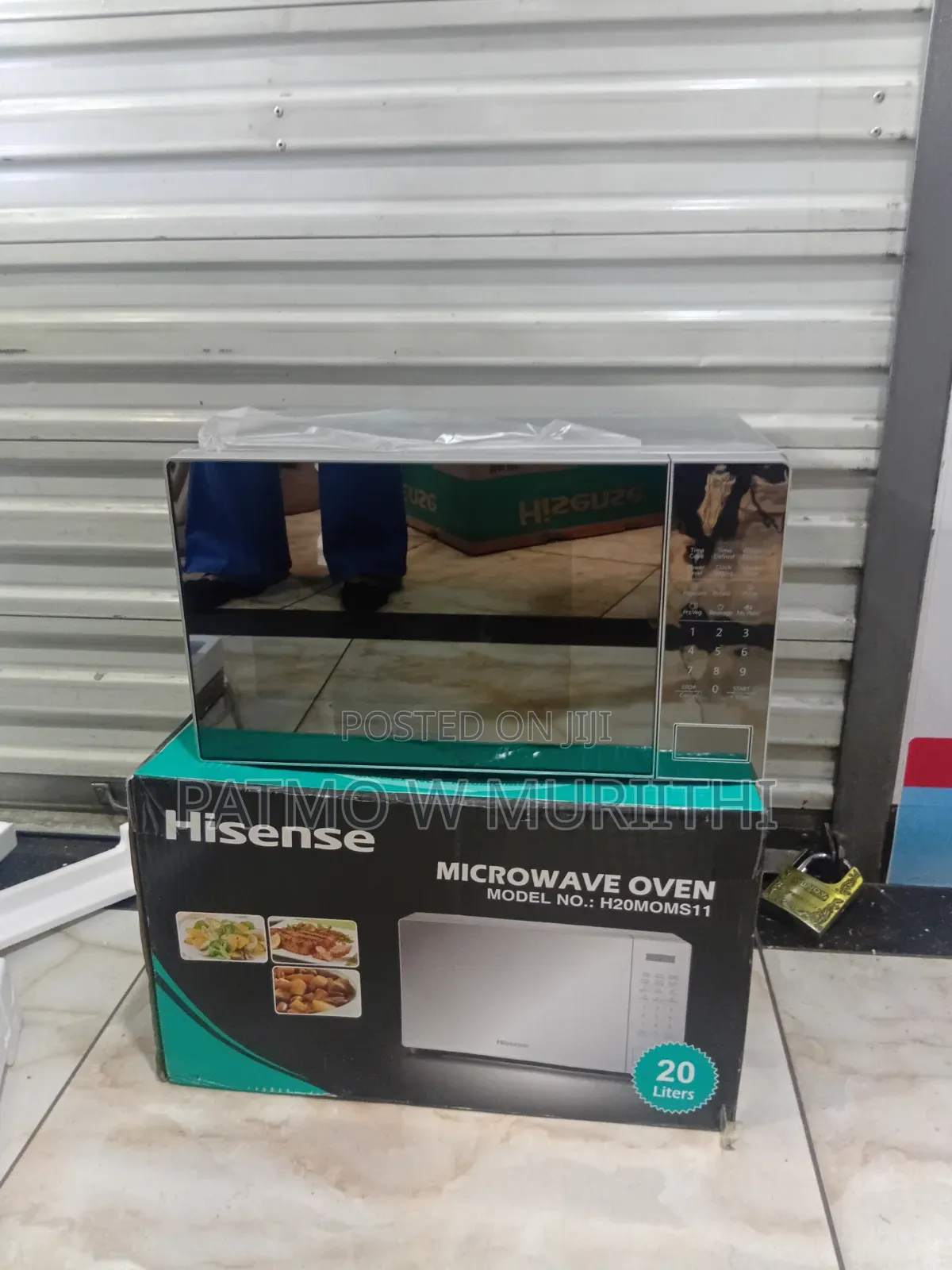 20 Litres Hisense Microwave "Silver"