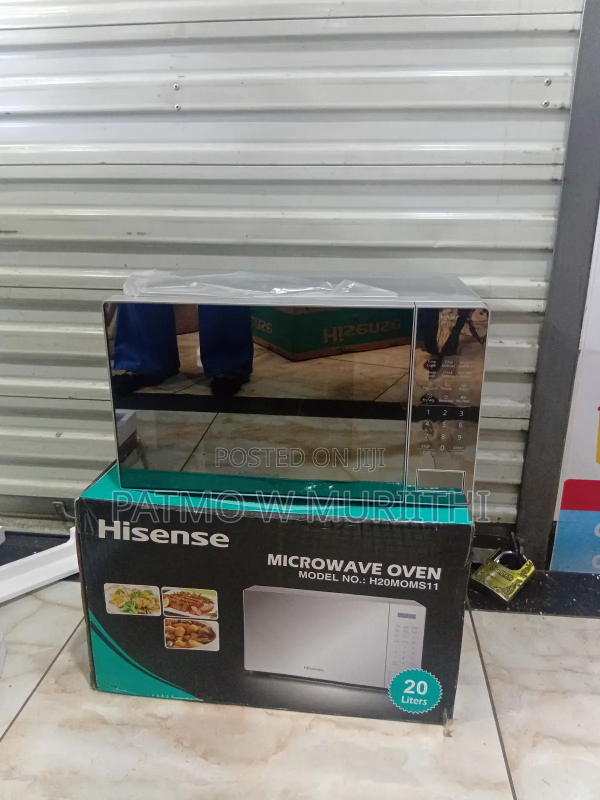 20 Litres Hisense Microwave "Silver"