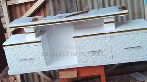 White Gold Tv Stand