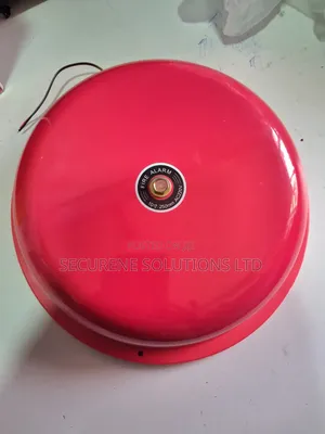 Red Electric SCH Bell 250mm/ Fire Bell
