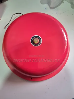 Red Electric SCH Bell 250mm/ Fire Bell