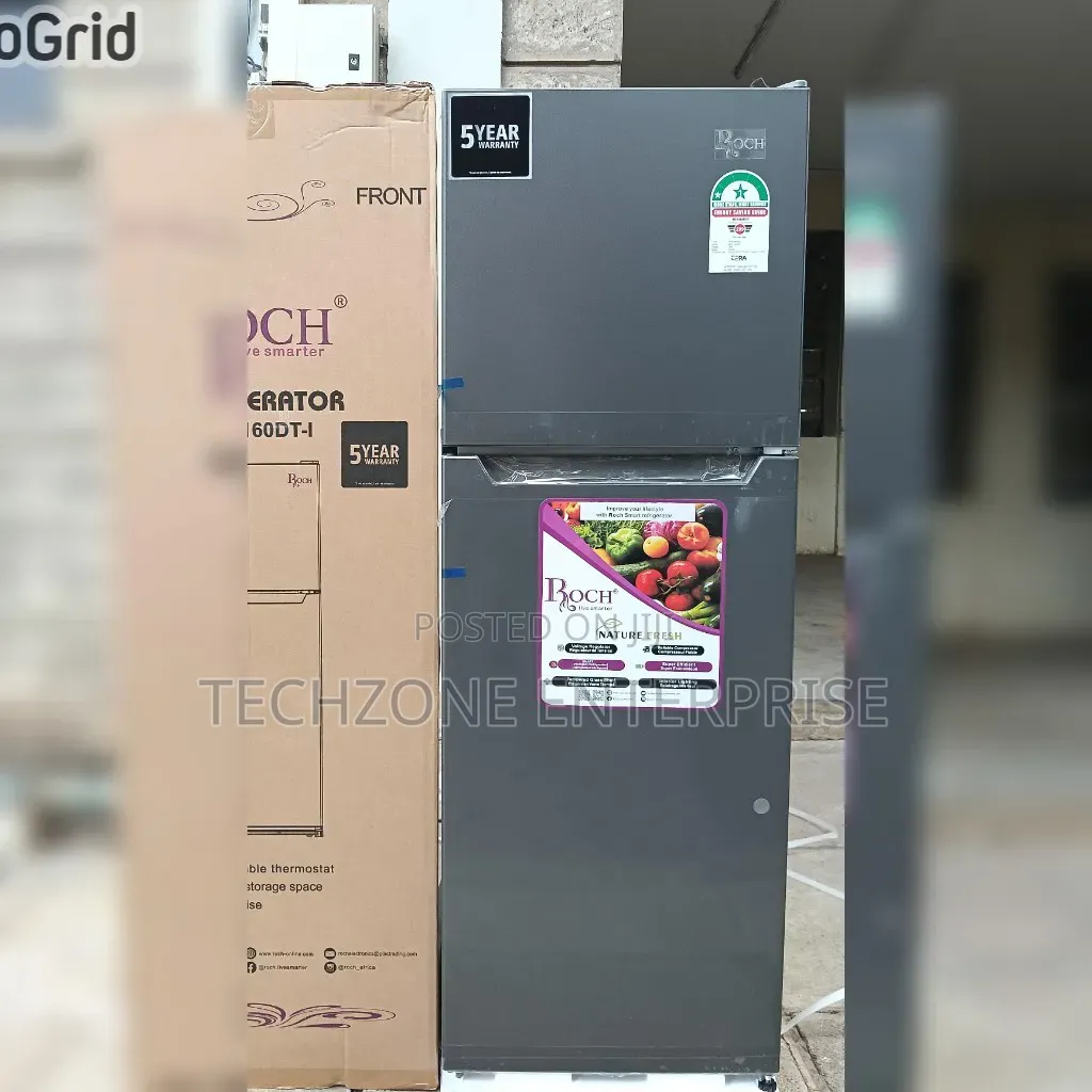Roch 130 Litres RFR-160dt-I Double Door Refrigerator Low Noise 