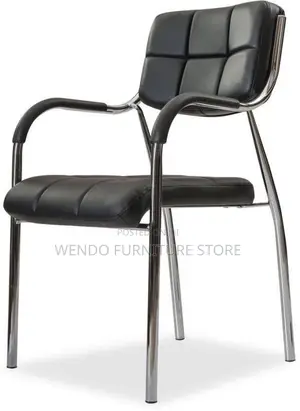 Office Chairs; Leather Armed Office Catalina Visitors Chairs