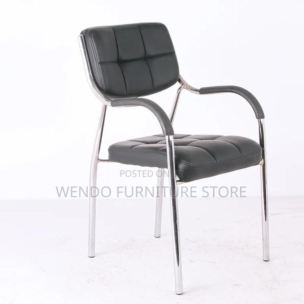 Office Chairs; Leather Armed Office Catalina Visitors Chairs - thumbnail 6