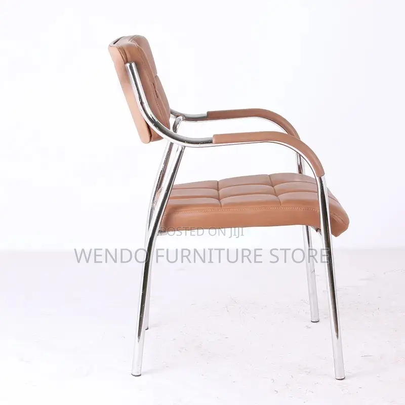 Office Chairs; Leather Armed Office Catalina Visitors Chairs