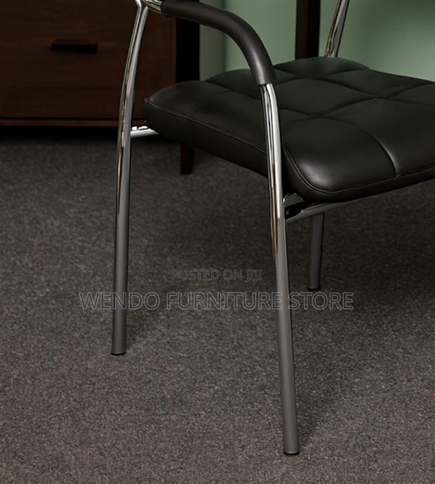Office Chairs; Leather Armed Office Catalina Visitors Chairs - thumbnail 14