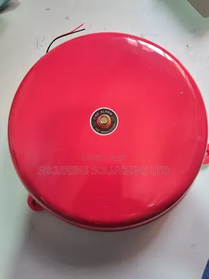 300mm/12" Electric SCH Bell Gong Red Round