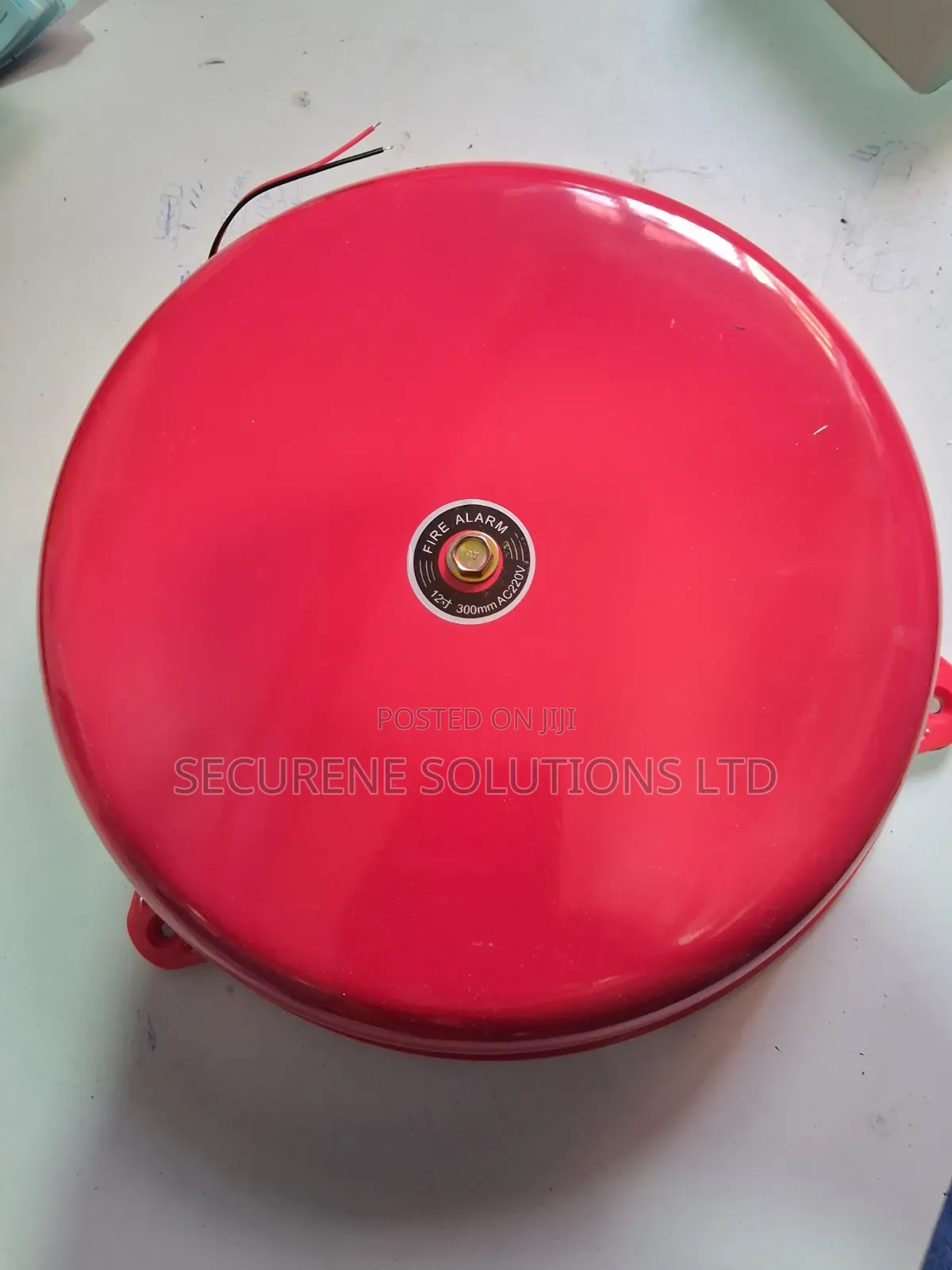 300mm/12" Electric SCH Bell Gong Red Round