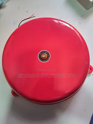 300mm/12" Electric SCH Bell Gong Red Round