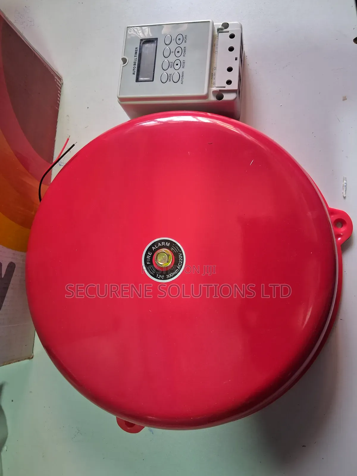 Automatic Bell Timer Switch and 300mm or 12" Electric SCH Bell Gong