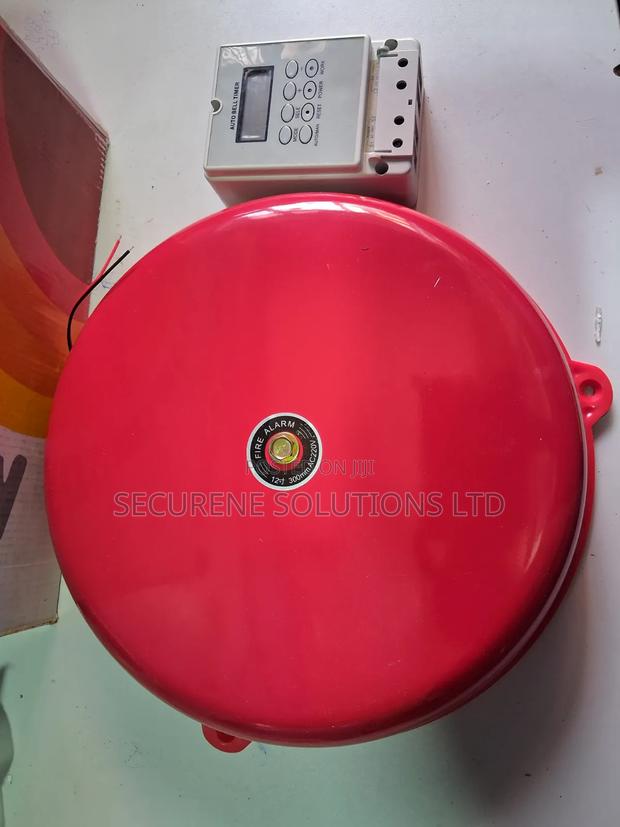 Automatic Bell Timer Switch and 300mm or 12" Electric SCH Bell Gong - thumbnail 3