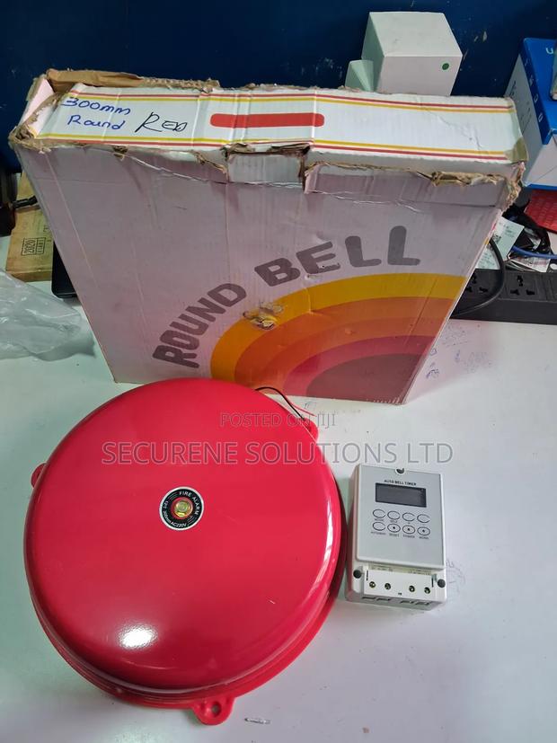 Automatic Bell Timer Switch and 300mm or 12" Electric SCH Bell Gong - thumbnail 4